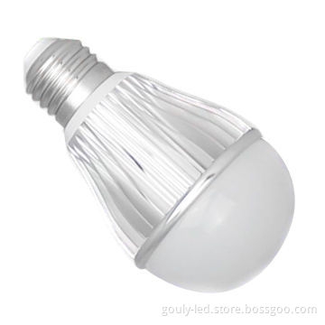 LED Globe Bulb with E27 Base, 5W High-power Light Source and 100 to 240V AC Voltages